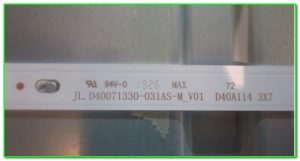 Supra STV-LC40LT0110 какие светодиоды