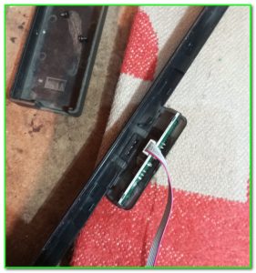 пришлось снимать с фотоприемником