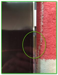 боковые лепестки на матрице