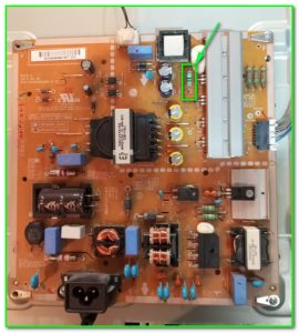 токовый датчик драйвера подсветки на модуле LGP3942D-15CH1