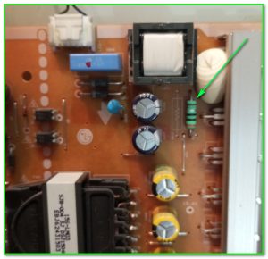 токовый датчик драйвера подсветки на модуле LGP3942D-15CH1