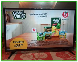 Blackton BT32S08 V1 после ремонта подсветки