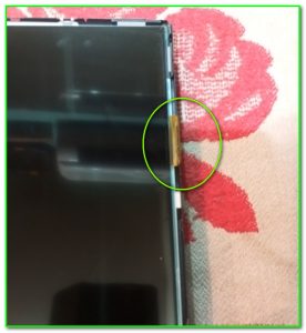 боковые лепестки на матрице