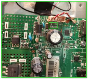 ТОковый датчик подсветки в телевизоре Blackton BT32S08 V1