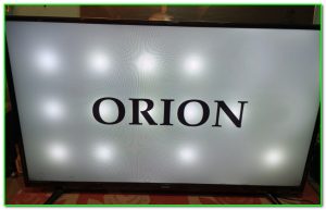 Orion OLT-40102 светлые пятна на изображении