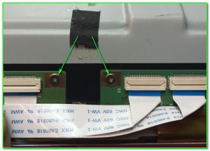 винты крепления платы
