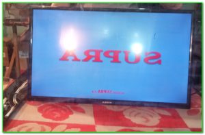 изображение синее из-за износа светодиодов