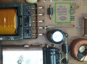 Источник питания в телевизоре Rolsen RL-19E1303