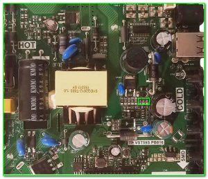 TP.VST59S.PB816 уменьшить подсветку