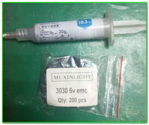 светодиоды 3030,6V, EMC