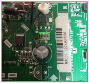 токовый датчик в телевизоре Blackton Bt32S07B