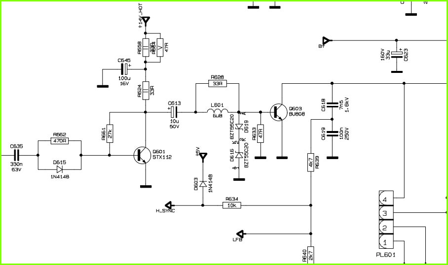 Bu808dfi переделка под обычный схема